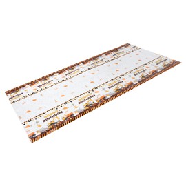 Alipis Engaging Construction Vehicle Tablecloth Waterproof Plastic Decor for Party Settings