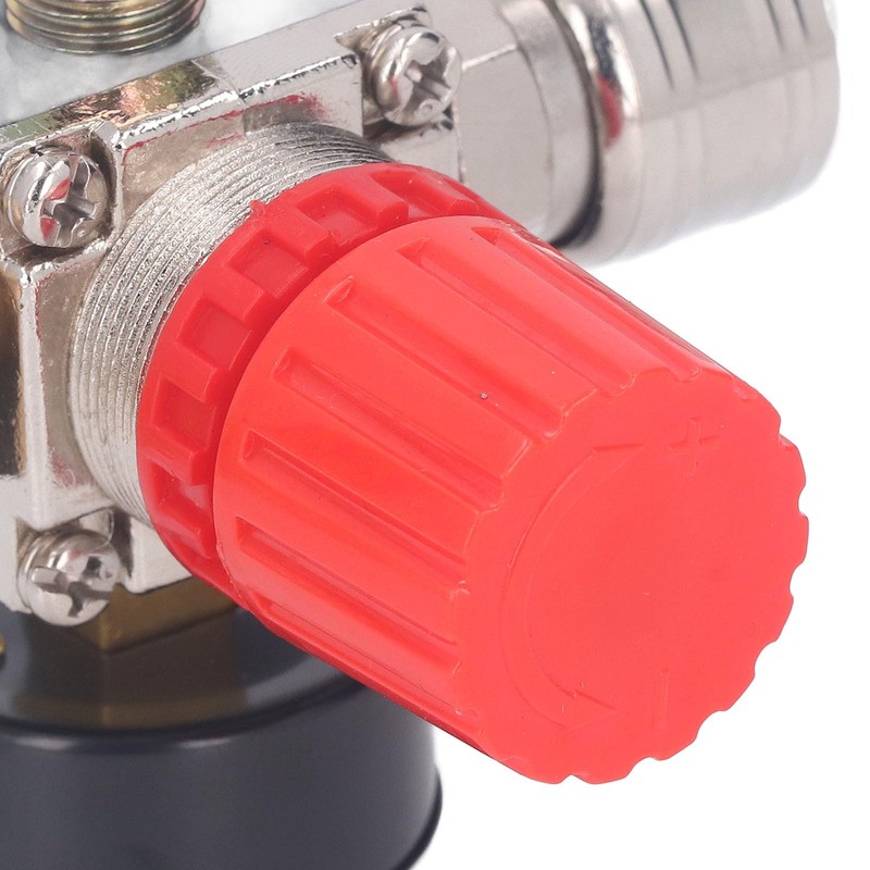 4-Way Air Compressor Pressure Regulator Kit 0-180 PSI with -