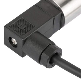 Sensor de Presión, Salida 4-20mA Transmisor de Presión de Silicona G1/4, Rosca 1/8 NPT Acero Inoxidable para Agua Gasóleo (0-1.6MPA)