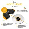 Helperfect Mr. Slicey Pizza Cutter, Perfect Slices Every Time, Extra