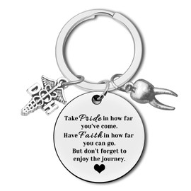 Dental Hygienist Gifts Keyring New Dentist Dental Graduation Gifts Inspirational Gifts Dental Student Gift Dental Assistant Gift Dentist Doctor Nurse Gifts Dentist Gift Encouragement Birthday Gifts
