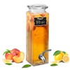 Kook Drink Dispenser, 80 oz, Water Dispenser Countertop, Glass Drink
