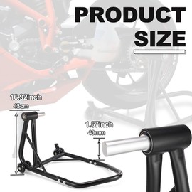 Xitomer 40.4mm Pin Universal Motorcycle Stand Motorcycle Single Side Swingarm Rear Lift Single-Sided Swingarm Lift Stand Fit for Multistrada 1260 / Multistrada 1260 Enduro/Panigale V4