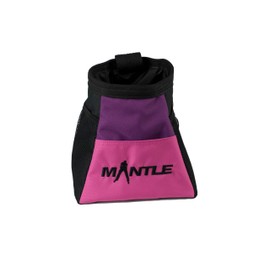 MANTLE climbing equipment Girly Boulderbag Set Purple / Pink with Chalk Ball, Tape, Hand Cream & Boulderbrush