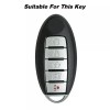 Unbranded Carbon Fiber Remote Key Fob Cover Case Holder For