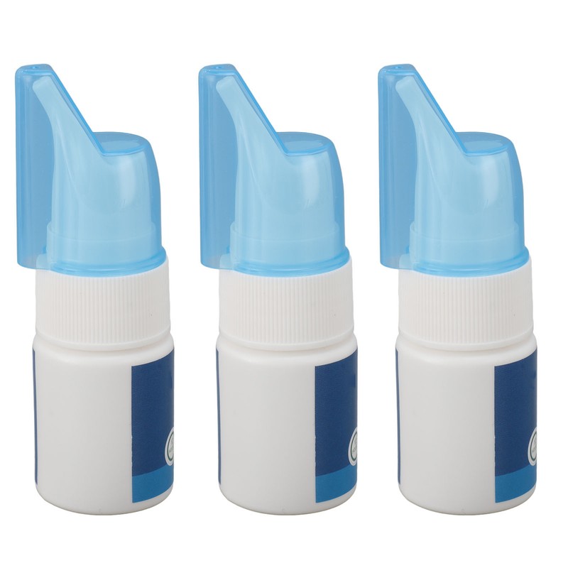 3Pcs Nasal Spray 18ml Gentle Fine Mist Allergy Relief Nose