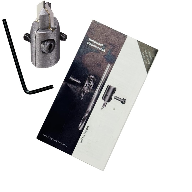 UKDeals Direct® Universal Countersink 3.0mm - 7.2mm Diameter Adjustable Counter