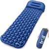 Lightweight Sleeping Mat With Pillow, Ultra Light Inflatable Camping Pad,
