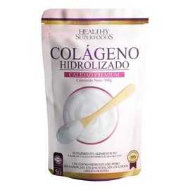 Colágeno Hidrolizado Puro 500g 50 Porciones                                                                                                           