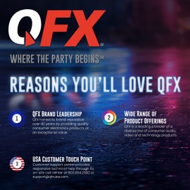 QFX Bluetooth 1960 Bug Retro Car Replica Speaker, 3-inch Speakers, Hands Free Link, Built-in Microphone, FM Radio and LED Party Lights, Blue - BT-1960-BLU