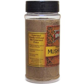 It's Delish Dried Mushroom Powder by Its Delish, 6 Oz Medium Jar Dark Chilean Dehydrated and It's Delish Mushrooms for Cooking and Flavoring