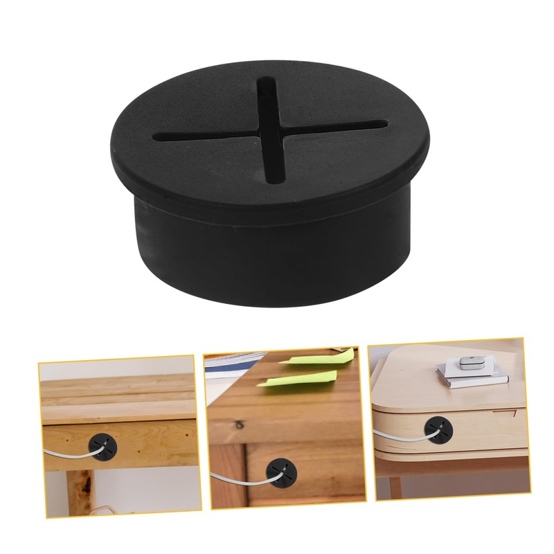 CIYODO Your Space 20 Pack 25mm Cable Grommet Rubber Hole
