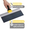 Bates- Taping Knife, 8 Inch, Blue Steel Drywall Taping Knife