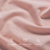 Laleni Premium fitted sheets for the rollaway bed, breathable fitted