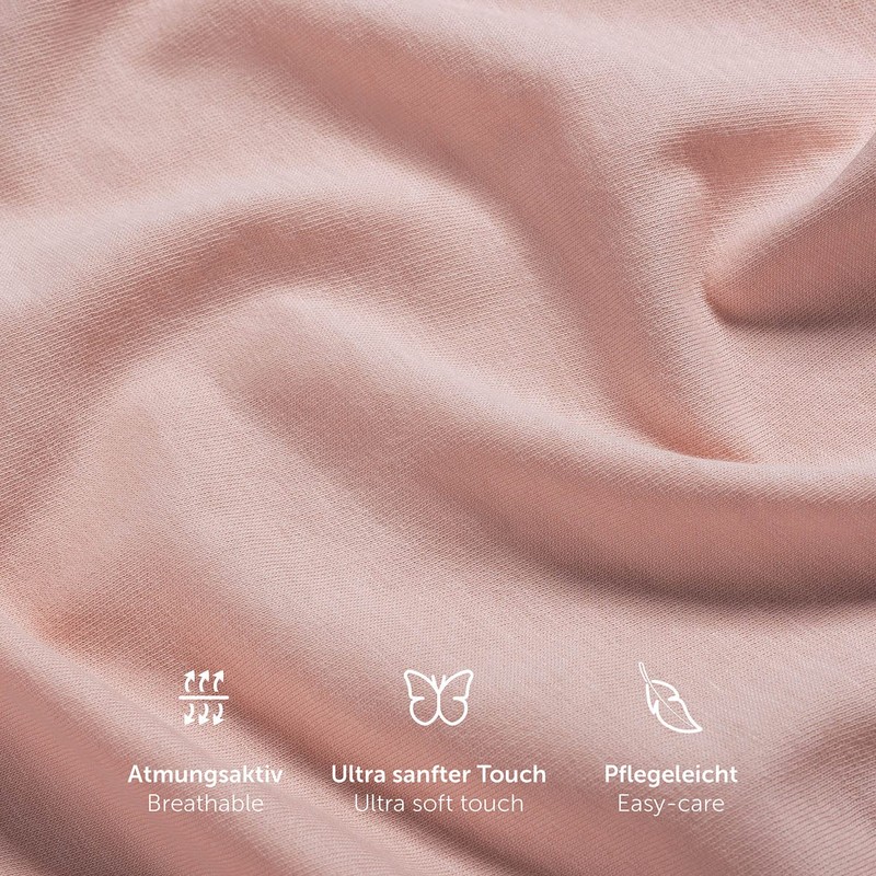 Laleni Premium fitted sheets for the rollaway bed, breathable fitted