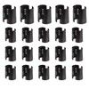 Wire Shelf Clips for 1" Post, 20 Pairs 40 Pieces