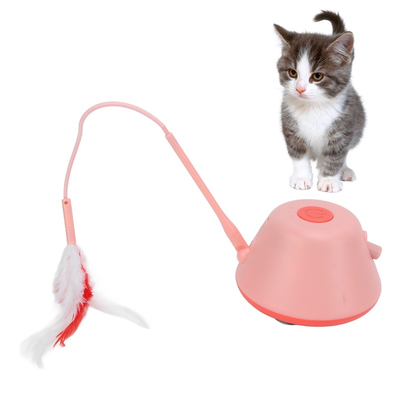 Automatic Cat Toy Interactive 3 Modes LED Moving Electric Kitten