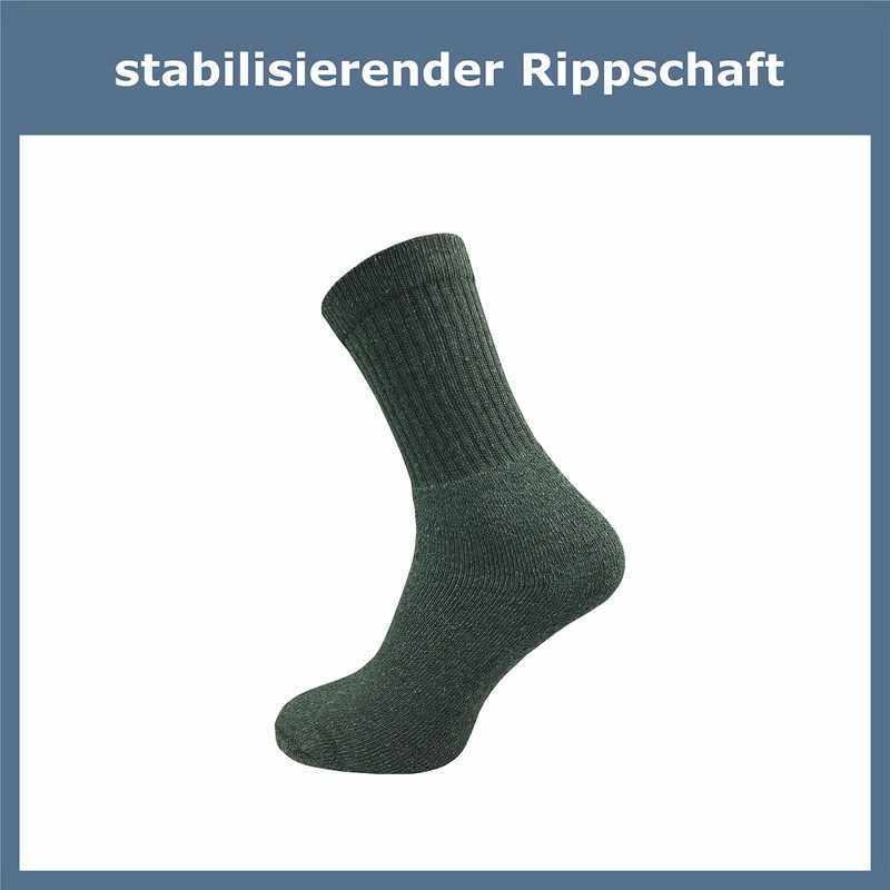 Gawilo Stable Army, Hunter Casual Socks Made of Durable Cotton,