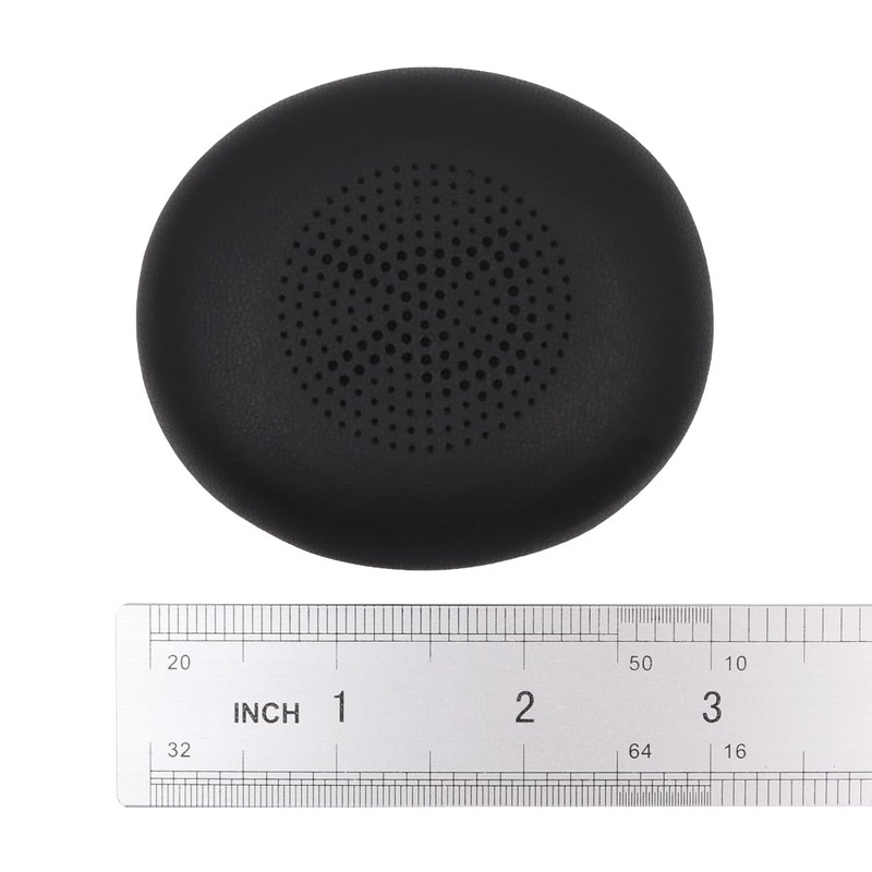 POFET 1 Paar Ersatz-Ohrpolster Snap-on Kopfhörerabdeckung für Jabra Evolve2 65