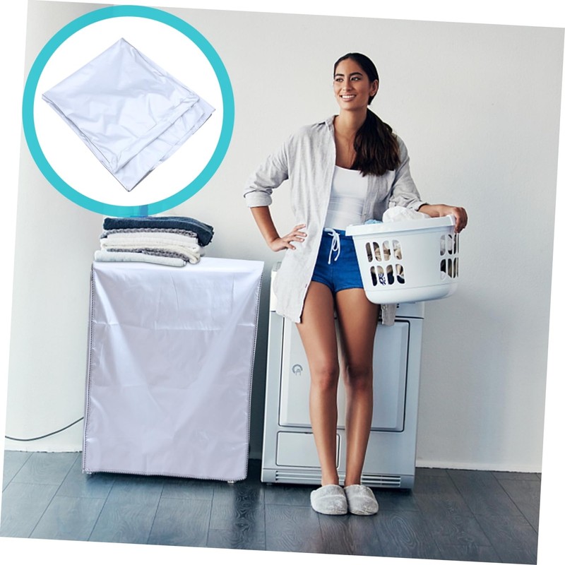 KOMBIUDA Laundry Room Must-Have Washing Machine Cover Dryer Cover Dustproof