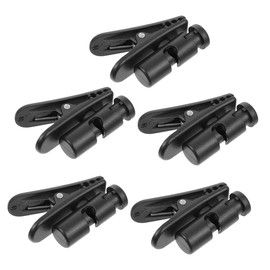 IWOWHERO 5Pcs Earphone Cord Clip Durable Headphone Wire Fixing Clip Simple Microphone Accessories for All Earphone Types Portable and Dirt Resistant Design