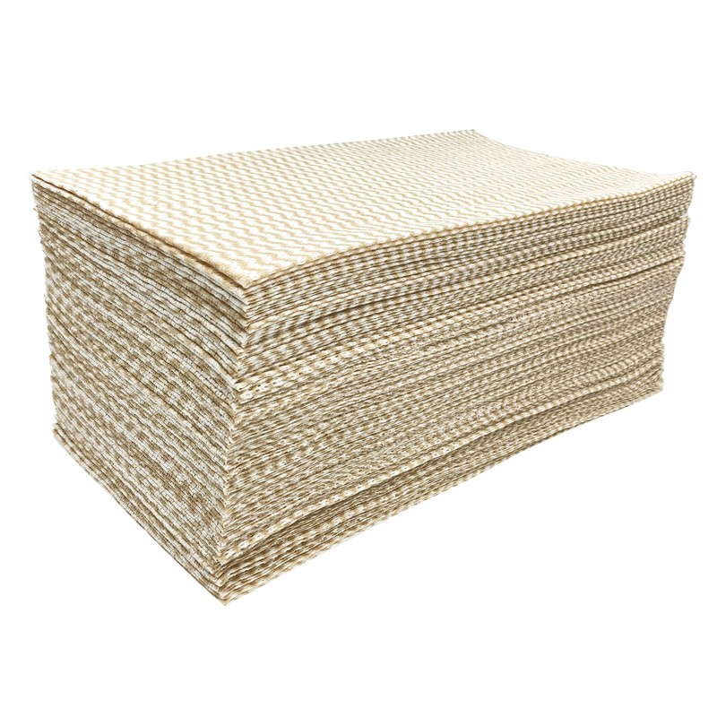 Antibacterial Counter Cloth, Beige, 100 Count