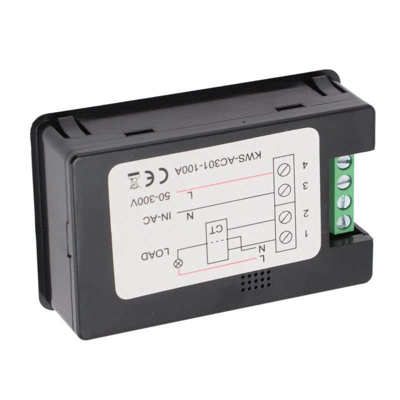 Volt Amp Meter 0 to 100A 50 to 300V Color