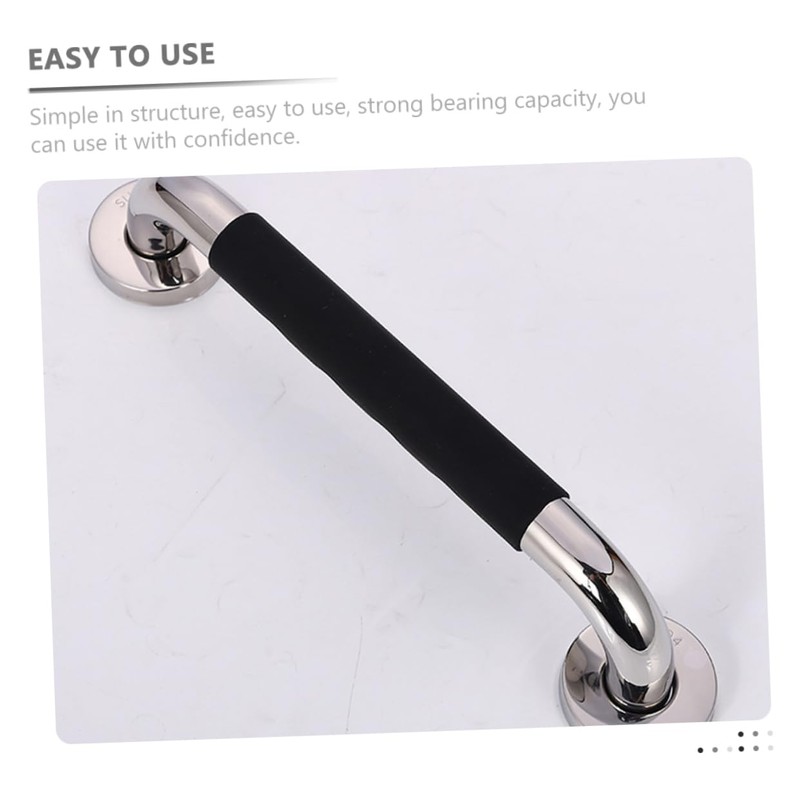 GLEAVI 2pcs Grab Bar Non- Shower Handle for Bathroom Safety