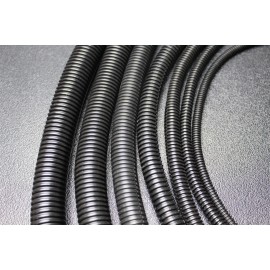 INSTALLBAY 10 FT 1 INCH BLACK SPLIT LOOM TUBING CONDUIT POLYETHYLENE WIRE SLT1