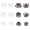 WKYMY 6 Pairs Earbud Replacement Tips Silicone Ear Tips Compatible