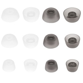 WKYMY 6 Pairs Earbud Replacement Tips Silicone Ear Tips Compatible with Jabra Elite 75t/65t/7pro Headphone Earbud Cover, S M L
