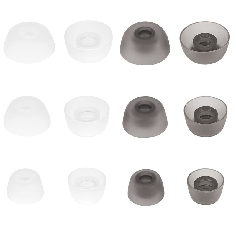 WKYMY 6 Pairs Earbud Replacement Tips Silicone Ear Tips Compatible