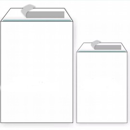 8 Sizes White Envelopes Standard Business Mailer Opaque Pre-Printed Postcode, Perfect for Business and Personal Mailing, Pre-Printed Postcode, Multipurpose Mailer Set of 50