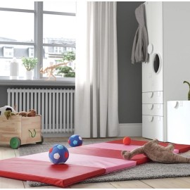 IKEA PLUFSIG Folding Gym Mat Pink/red 30 3/4x72 7/8" 905.522.75