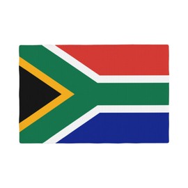 South African Flag Imitation Linen Placemat Non-Slip Heat Resistant Table Mats for Dinner Kitchen Outdoor Indoor 18 X 12 Inches