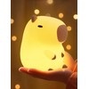 YuanDian Capybara Night Light - Adorable Silicone Lamp for Kids,