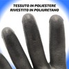 R MOVE 12 Pairs Work Gloves M Protective Polyurethane Gloves