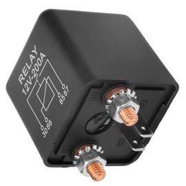 Starter Relay WM686 12VDC 200A 4 Pin ON Off Car Truck Motor Starter Relay Heavy Duty Auto Switches for Control Battery
