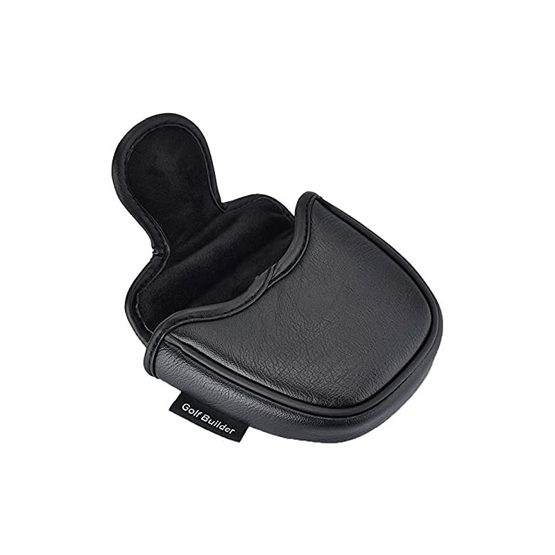 Hacbop 1Pc PU Leather with Shark Embroidery Magnet Golf Mallet