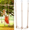 Simgoing Climbing Rope Ninja Ladder for Kids, Playset Ladder for