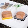 50 Pcs Plastic Single Individual Cupcake Container Mooncake Muffin Dome