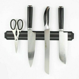 13" Wall Mount Magnetic Knife Scissor Storage Holder Rack Strip Kitchen Tool NEW