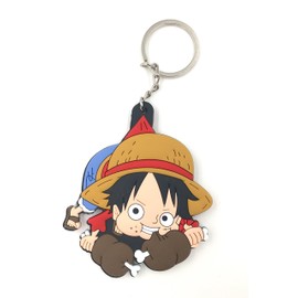 THE CELL Animation & Gaming Souvenir Collection (Eating Young Luffy-Keychain)