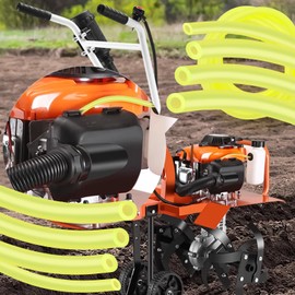 Pack of 4 Petrol Hoses, 1 m Petrol Hose Set, Fuel Hose, Petrol Hose for Lawnmowers, Chainsaws, Blowers, Pressure Washers, 4 Sizes (Φ 3 x 6 mm, 3 x 5 mm, 2.5 x 5 mm, 2 x 3.5 mm)