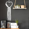 DECHOUS 9Pcs Metal Rings for Macrame, Heart Shape Dream Catcher