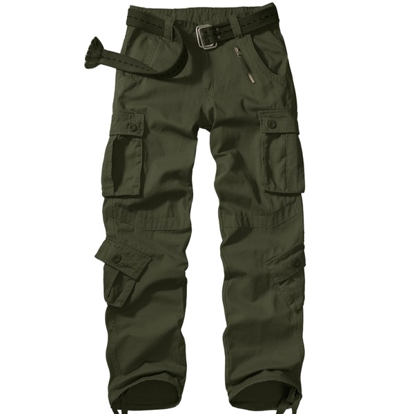 Men's BDU Casual Military Pants, Tactical Wild Army Combat ACU
