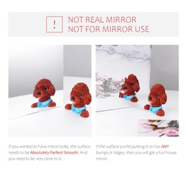 Stickyart Stickyart 12"x590" Large Silver Mirror Stickers for Walls Reflective Stickers Silver Mirrors Wallpaper Peel and Stick on Mirrors for Wall Self Adhesive Mirror Sheets for Party Holiday Decor Non Glass