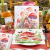 44PCS Fairy Mushrooms Napkins Mushrooms Flower Napkins Tea Party Napkin