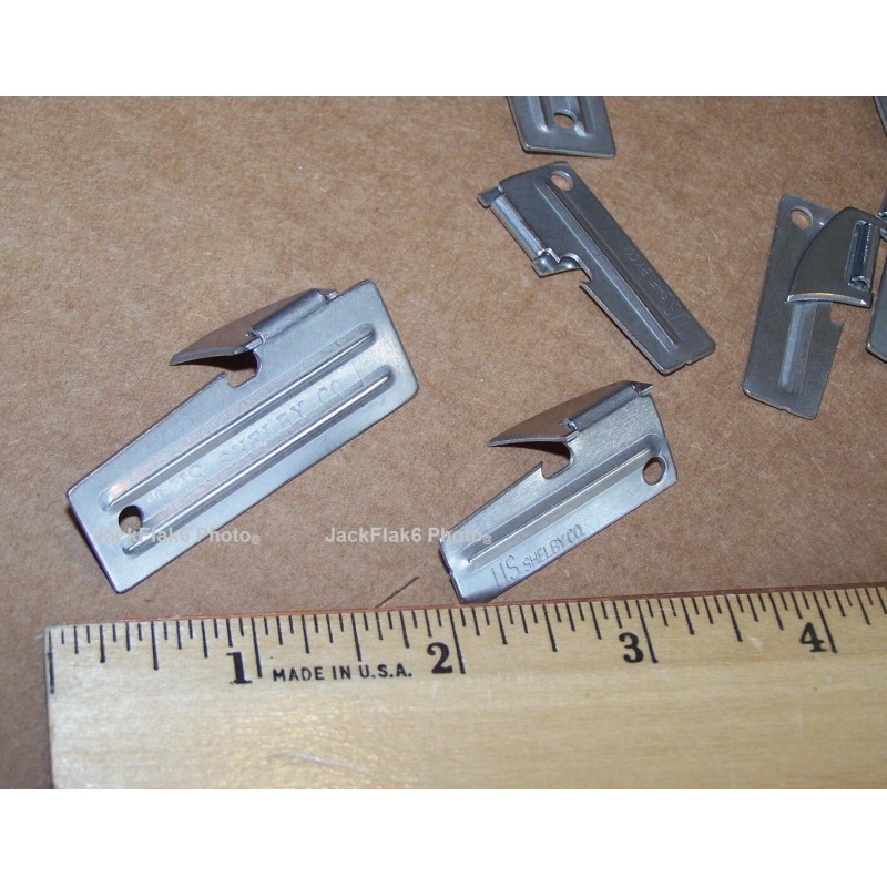 10 P-38 & P-51 Can Opener USA Shelby for Hiking