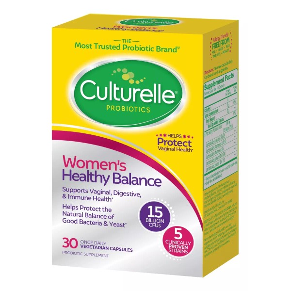 Culturelle Probióticos Balance Y Salud 30 Caps Women Healthy